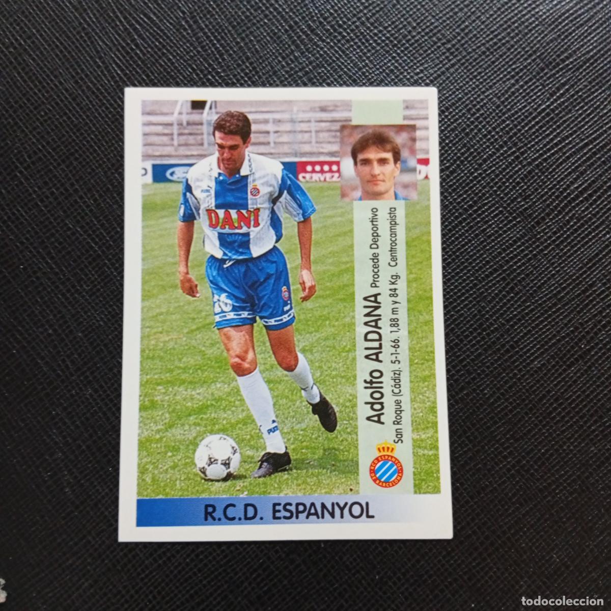 Cromos de f&uacute;tbol: 361 ALDANA ESPA&Ntilde;OL PANINI 96 97 CROMO FUTBOL 1996 1997 LIGA - SIN PEGAR - A16 PG19