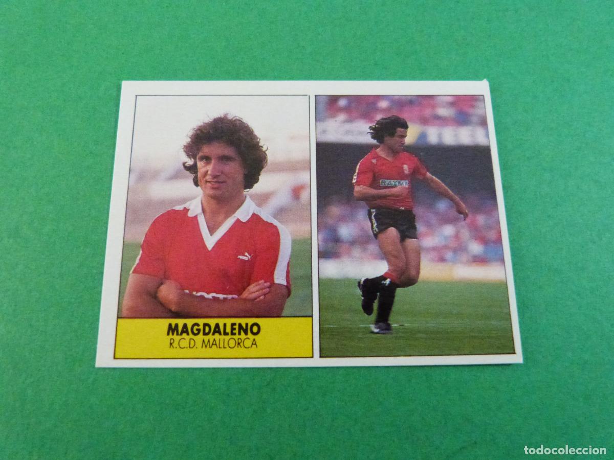 Cromos de f&uacute;tbol: CROMO FUTBOL MAGDALENO R.C.D. MALLORCA SIN PEGAR LIGA FESTIVAL 1987-1988/87-88