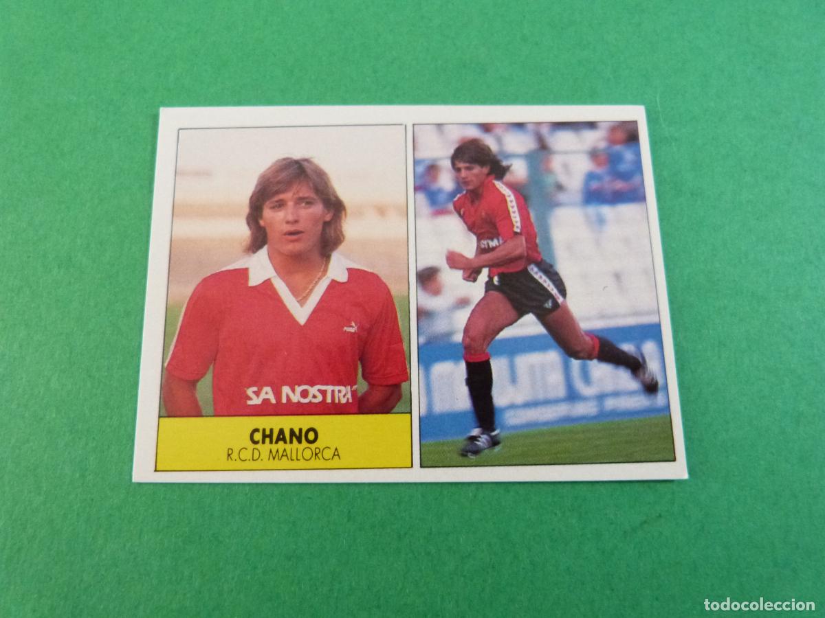 Cromos de f&uacute;tbol: CROMO FUTBOL CHANO R.C.D. MALLORCA SIN PEGAR LIGA FESTIVAL 1987-1988/87-88