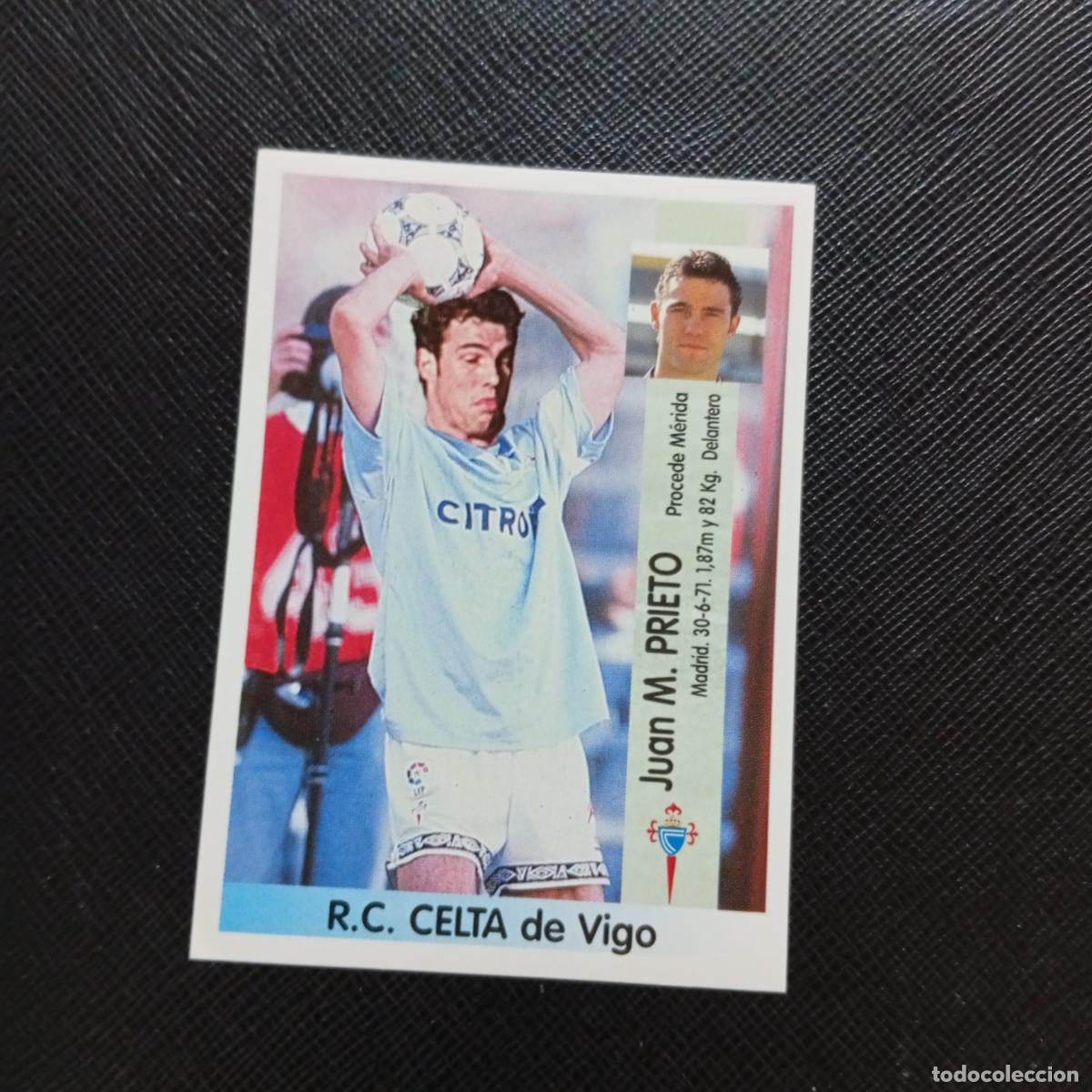 Cromos de f&uacute;tbol: 364 PRIETO CELTA PANINI 96 97 CROMO FUTBOL 1996 1997 LIGA - SIN PEGAR - A16 PG19