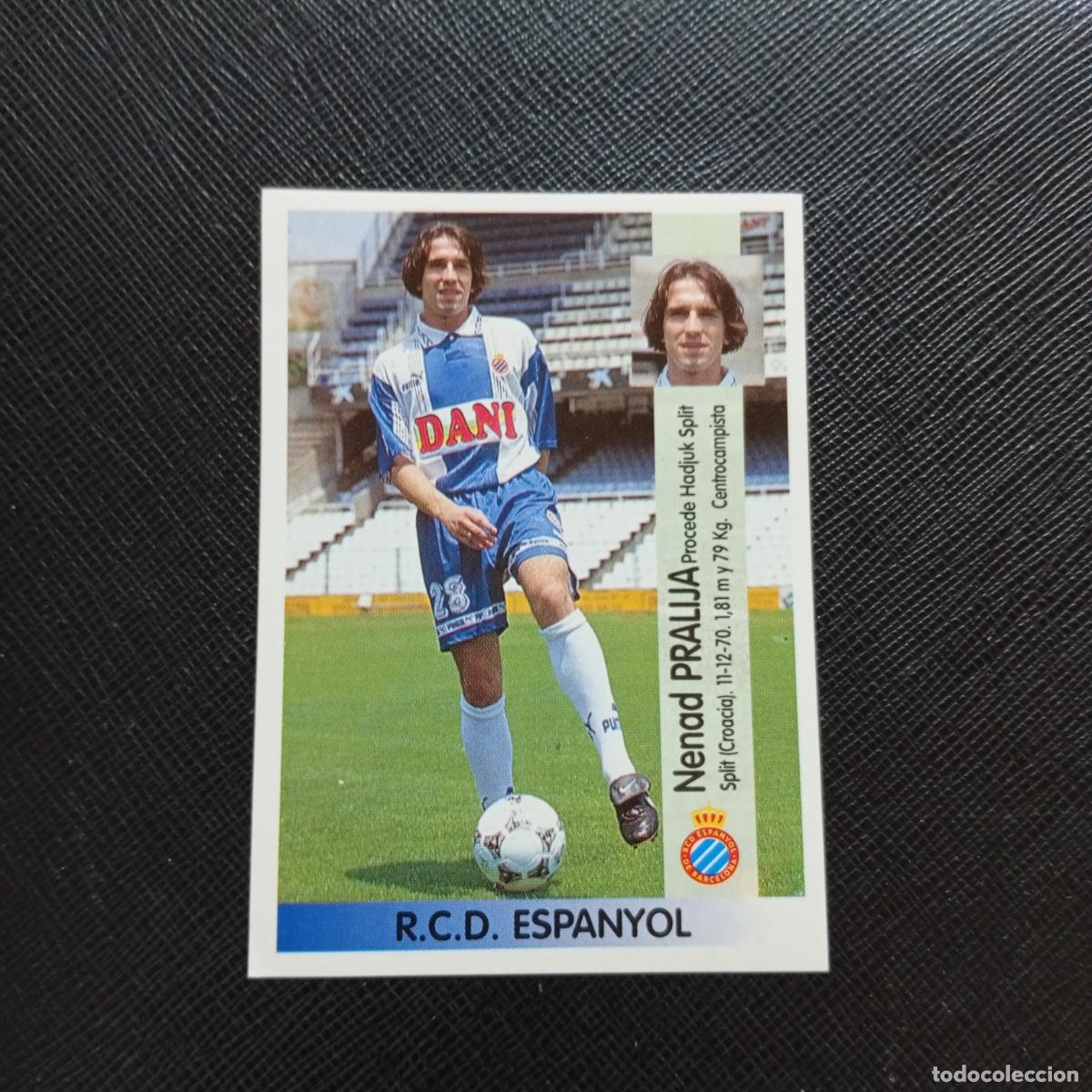 Cromos de f&uacute;tbol: 360 PRALIJA ESPA&Ntilde;OL PANINI 96 97 CROMO FUTBOL 1996 1997 LIGA - SIN PEGAR - A16 PG19