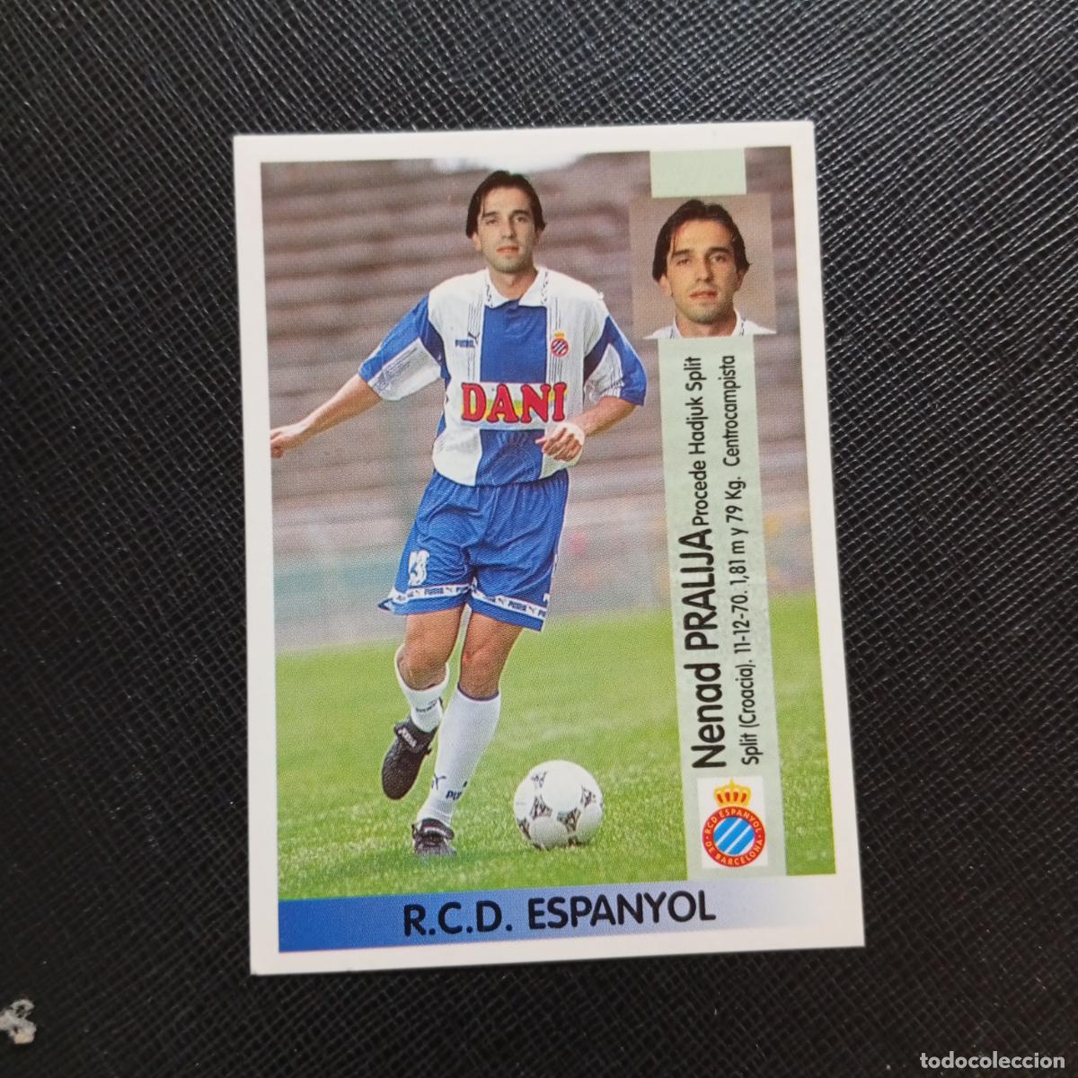 Cromos de f&uacute;tbol: 360 PRALIJA ESPA&Ntilde;OL PANINI 96 97 CROMO FUTBOL 1996 1997 LIGA - SIN PEGAR - A16 PG28