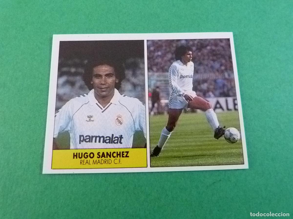 Cromos de Futebol: CROMO FUTBOL HUGO SANCHEZ REAL MADRID C.F. SIN PEGAR LIGA FESTIVAL 1987-1988/87-88