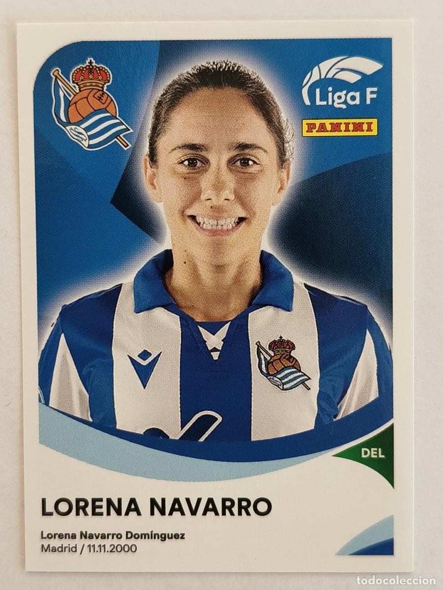 Cromos de Futebol: #281 LORENA NAVARRO (REAL SOCIEDAD) LIGA F 2024/2025 PANINI