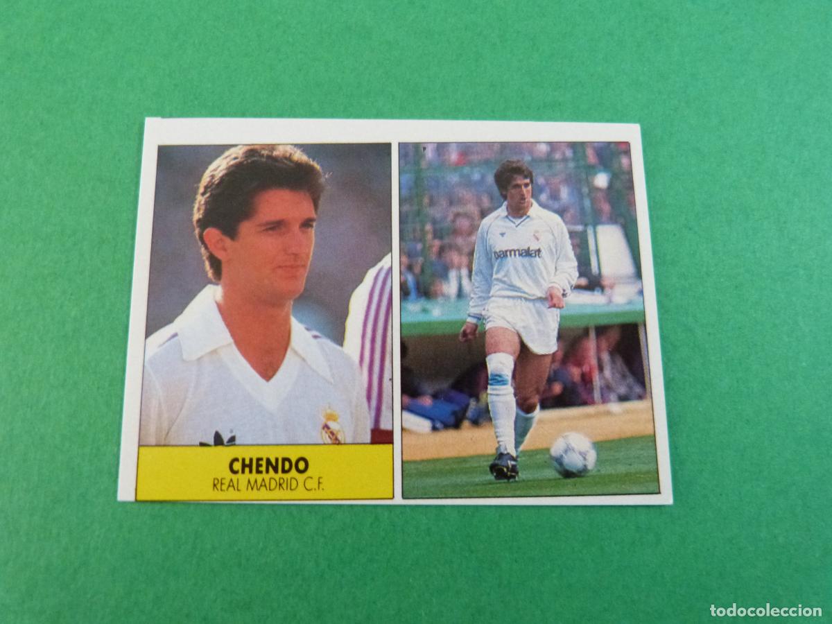 Cromos de Futebol: CROMO FUTBOL CHENDO REAL MADRID C.F. SIN PEGAR LIGA FESTIVAL 1987-1988/87-88
