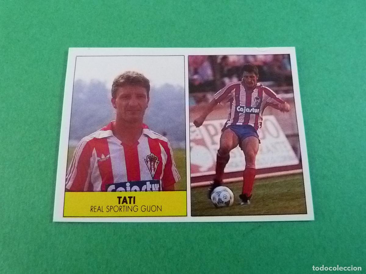 Cromos de Futebol: CROMO FUTBOL TATI SPORTING GIJON SIN PEGAR LIGA FESTIVAL 1987-1988/87-88