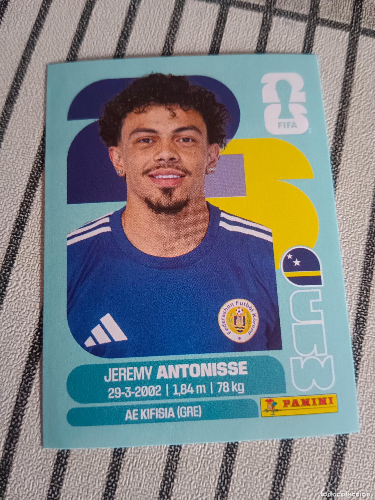 Cromos de Futebol: MUNDIAL 2026 ESTADOS UNIDOS USA MEXICO MEJICO CANADA CUW 18 CUW18 JEREMY ANTONISSE CURAZAO FIFA