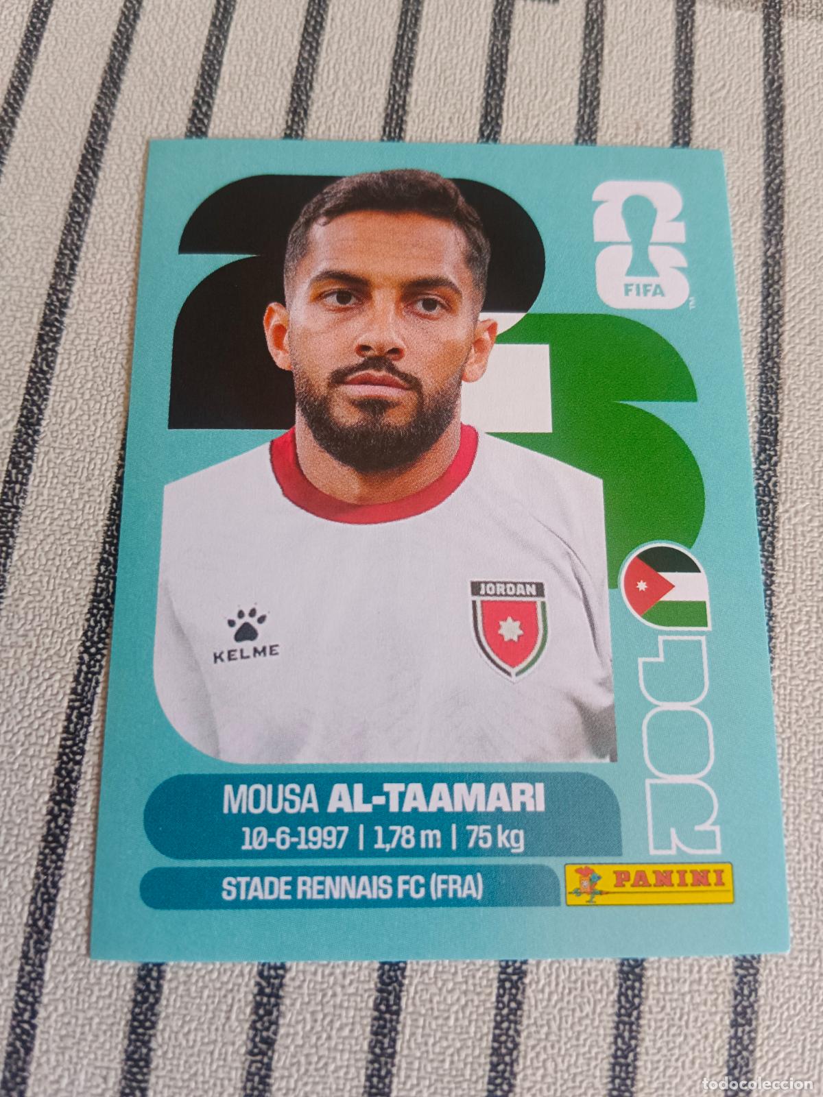 Cromos de Futebol: MUNDIAL 2026 ESTADOS UNIDOS USA MEXICO MEJICO CANADA JOR 15 JOR15 MOUSA AL-TAAMARI JORDANIA FIFA