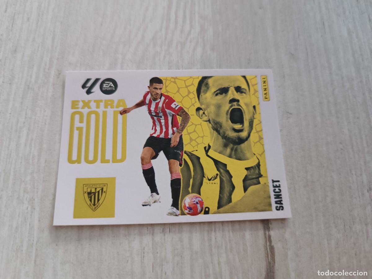 Fu&szlig;ball-Sticker: SANCET EXTRA GOLD LIGA ESTE 2025 2026 25 26. NUNCA PEGADO.