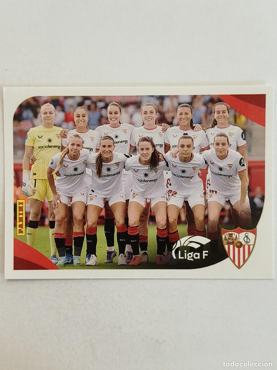 Cromos de Futebol: #283 ALINEACION (SEVILLA F.C.) LIGA F 2024/2025 PANINI