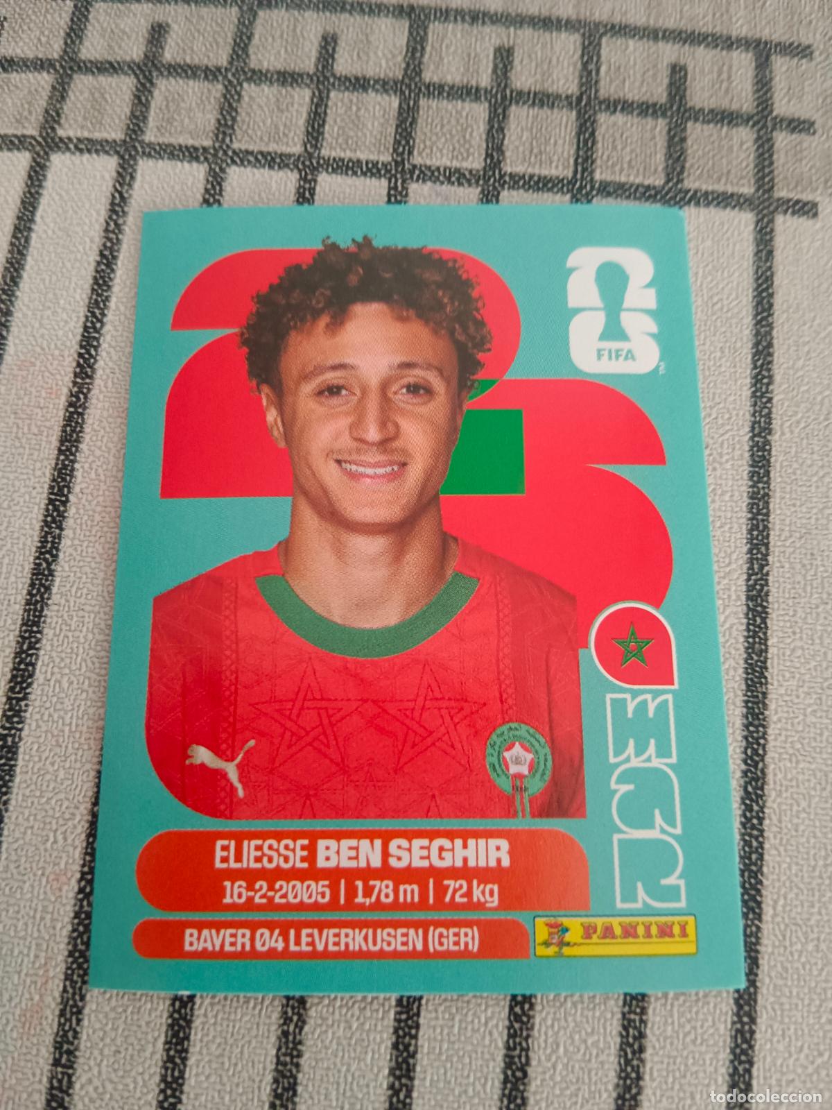 Cromos de Futebol: MUNDIAL 2026 ESTADOS UNIDOS USA MEXICO MEJICO CANADA MAR 12 MAR12 BEN SEGHIR MARRUECOS FIFA