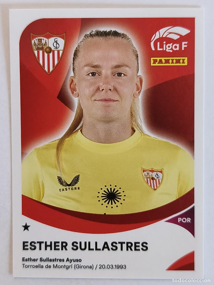 Cromos de Futebol: #284 ESTHER SULLASTRES (SEVILLA F.C.) LIGA F 2024/2025 PANINI