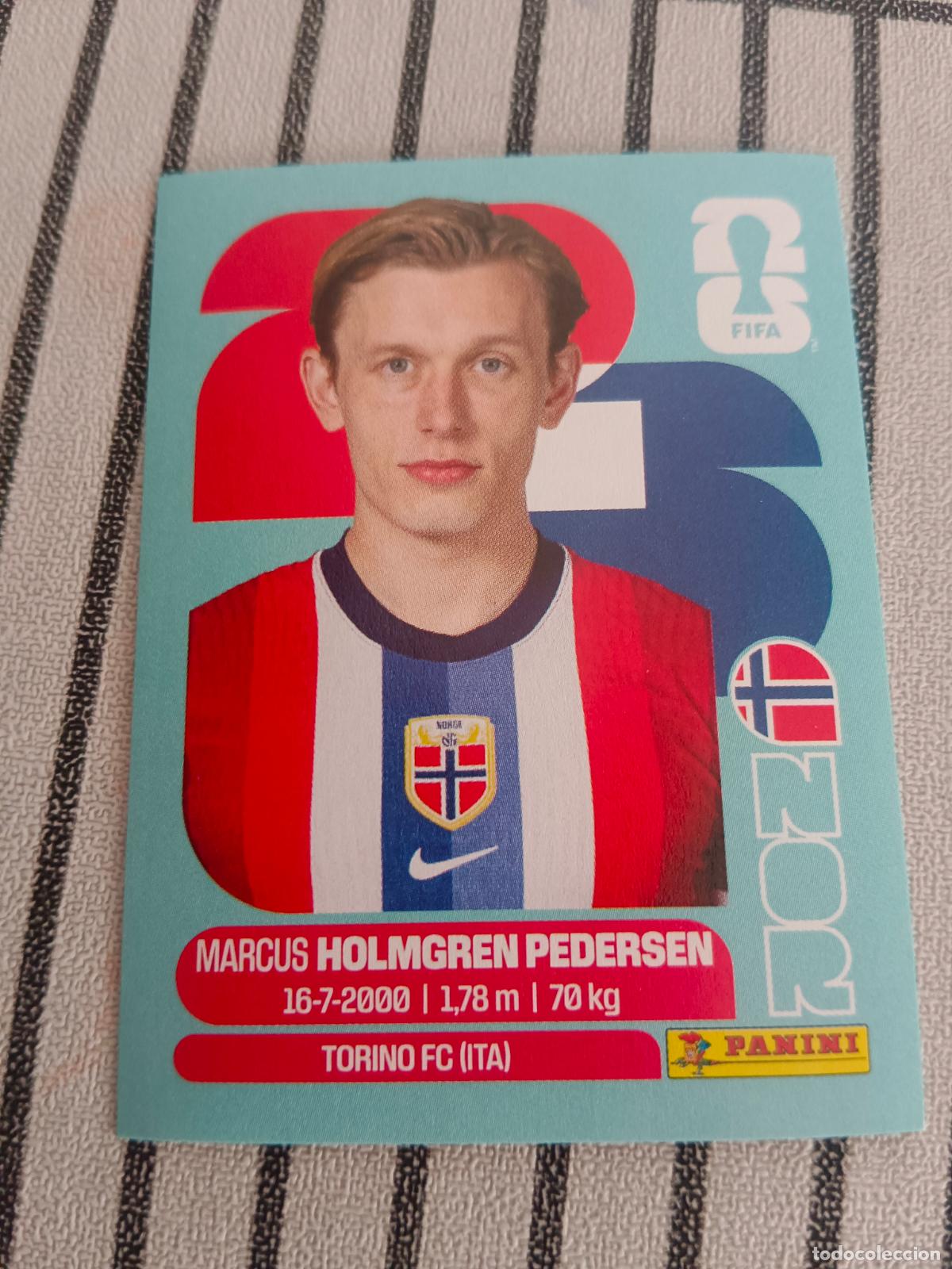 Cromos de Futebol: MUNDIAL 2026 ESTADOS UNIDOS USA MEXICO MEJICO CANADA NOR 6 NOR6 HOLMGREN PEDERSEN NORUEGA FIFA