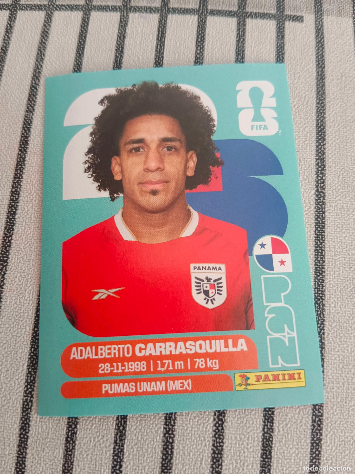 Cromos de Futebol: MUNDIAL 2026 ESTADOS UNIDOS USA MEXICO MEJICO CANADA PAN 12 PAN12 ADALBERTO CARRASQUILLA PANAMA FIFA