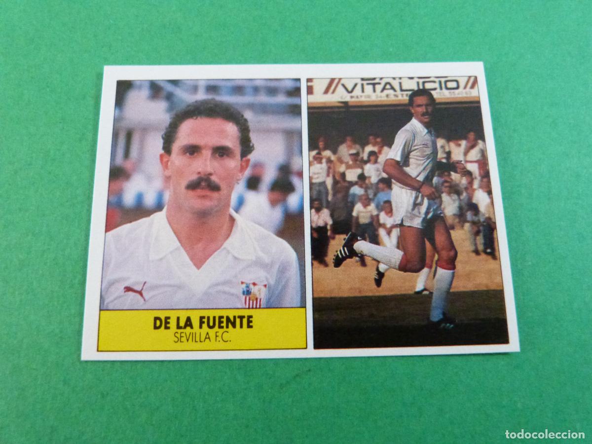 Cromos de Futebol: CROMO FUTBOL DE LA FUENTE SEVILLA F.C. SIN PEGAR LIGA FESTIVAL 1987-1988/87-88