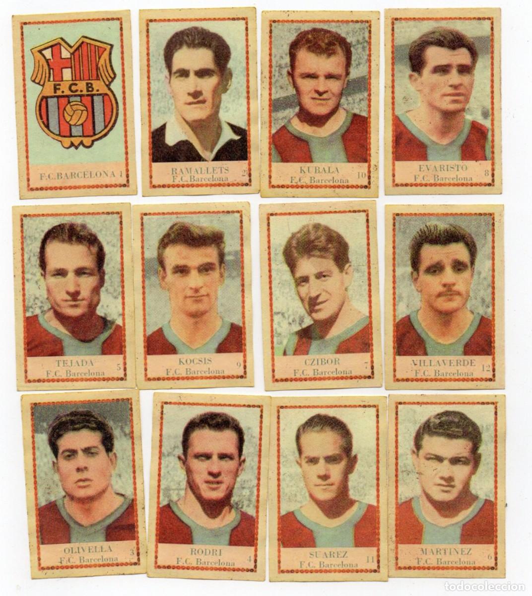 Cromos de f&uacute;tbol: BARCELONA 1959,DE CHOCOLATES TORRAS. - Foto 1