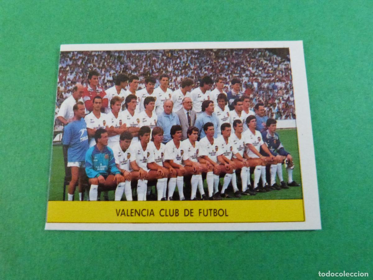 Cromos de Futebol: CROMO FUTBOL EQUIPO VALENCIA C.F. SIN PEGAR LIGA FESTIVAL 1987-1988/87-88