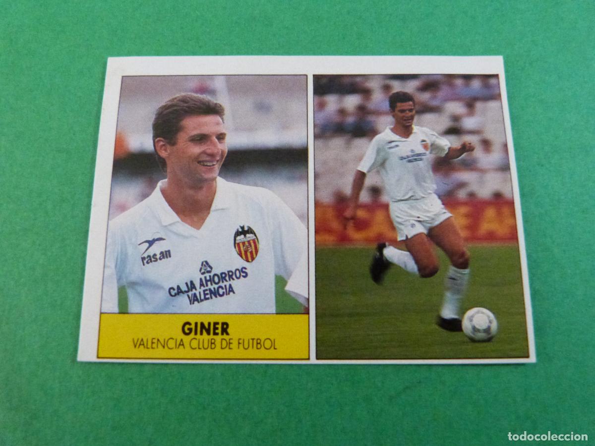 Cromos de Futebol: CROMO FUTBOL GIENR VALENCIA C.F. SIN PEGAR LIGA FESTIVAL 1987-1988/87-88