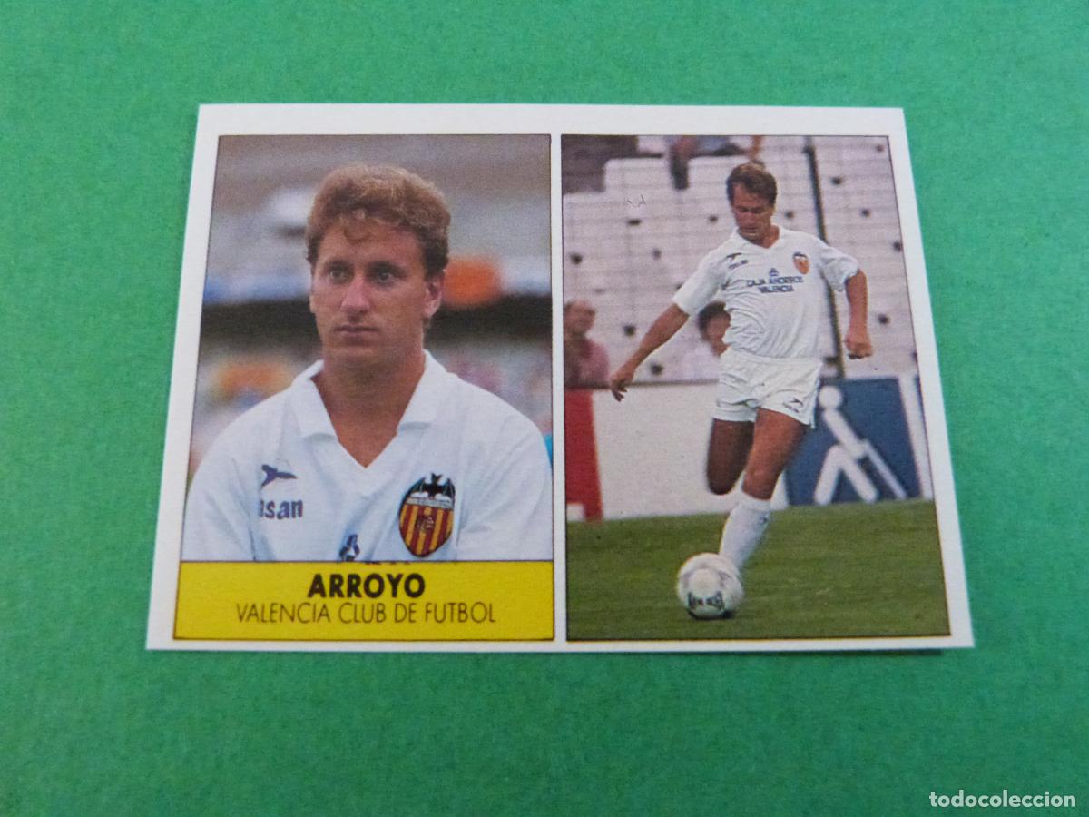 Cromos de Futebol: CROMO FUTBOL ARROYO VALENCIA C.F. SIN PEGAR LIGA FESTIVAL 1987-1988/87-88