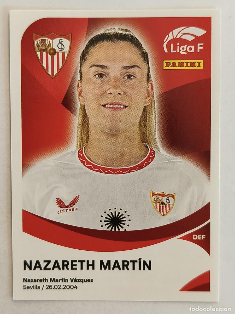 Cromos de Futebol: #287 NAZARETH MARTIN (SEVILLA F.C.) LIGA F 2024/2025 PANINI