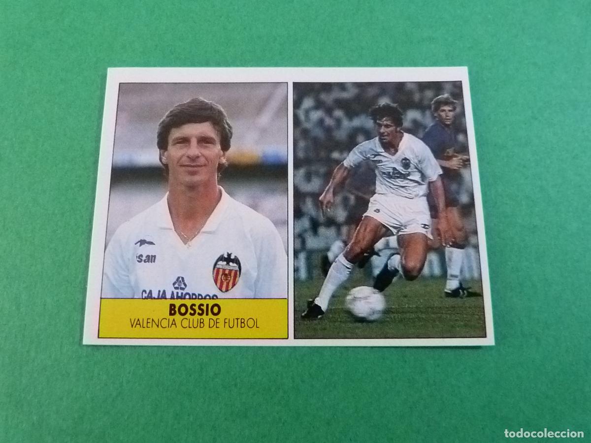 Fu&szlig;ball-Sticker: CROMO FUTBOL BOSSIO VALENCIA C.F. SIN PEGAR LIGA FESTIVAL 1987-1988/87-88
