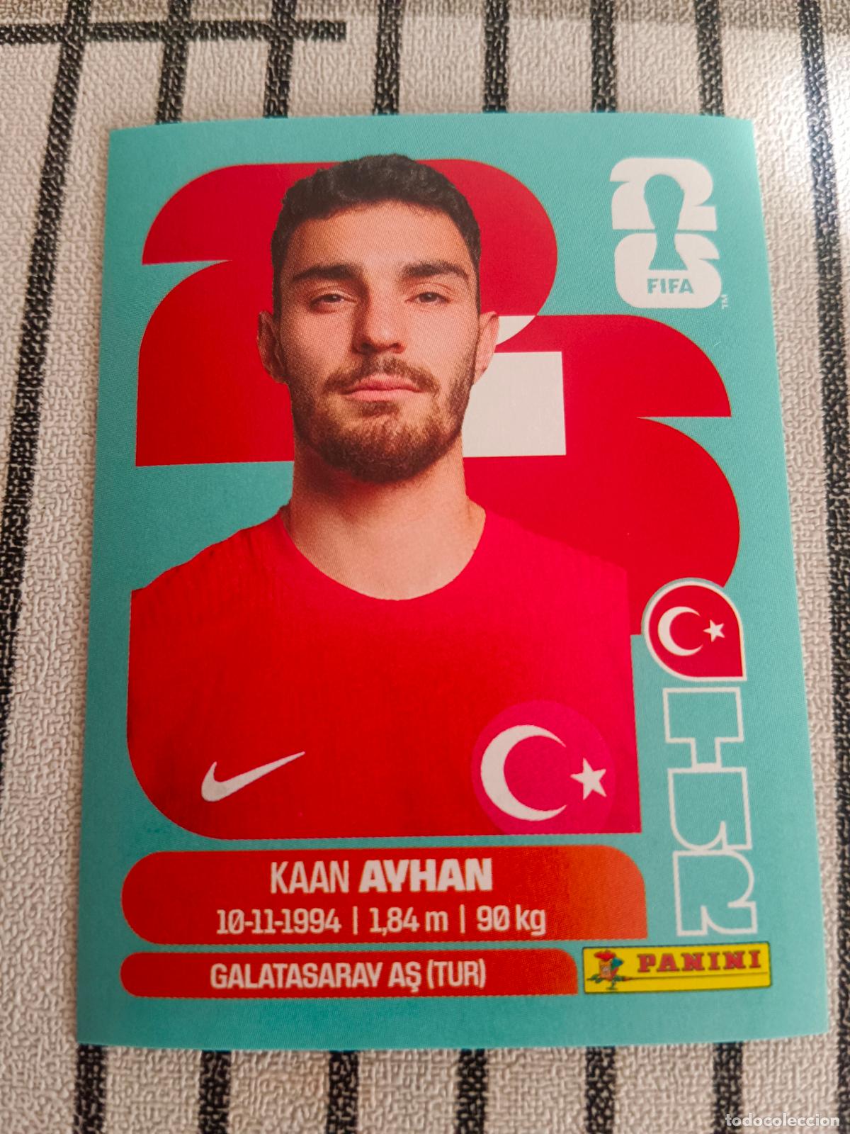 Cromos de f&uacute;tbol: MUNDIAL 2026 ESTADOS UNIDOS USA MEXICO MEJICO CANADA TUR 9 TUR9 KAAN AYHAN TURQUIA FIFA