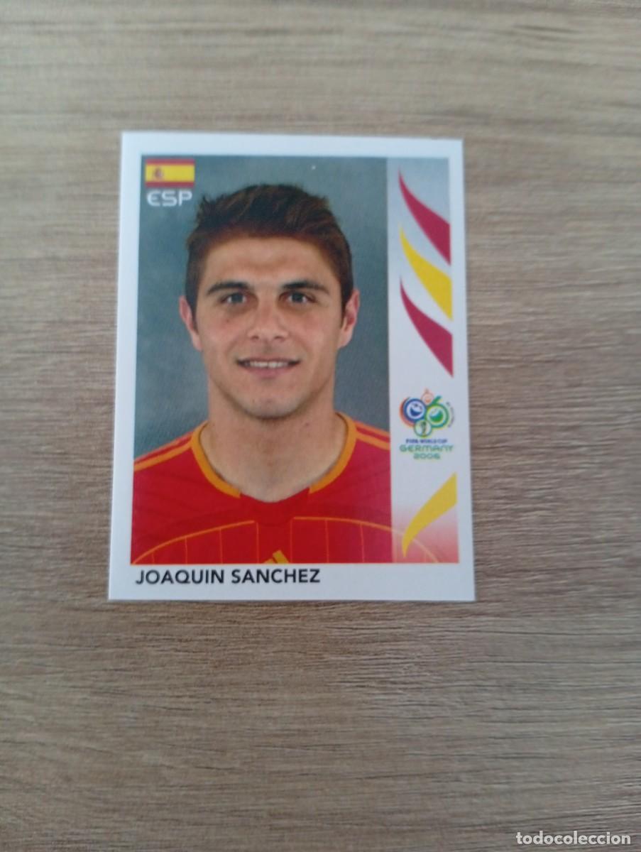 Cromos de f&uacute;tbol: JOAQUIN SANCHEZ 543 ESPA&Ntilde;A PANINI ALEMANIA 2006 06 SIN PEGAR NUNCA PEGADO