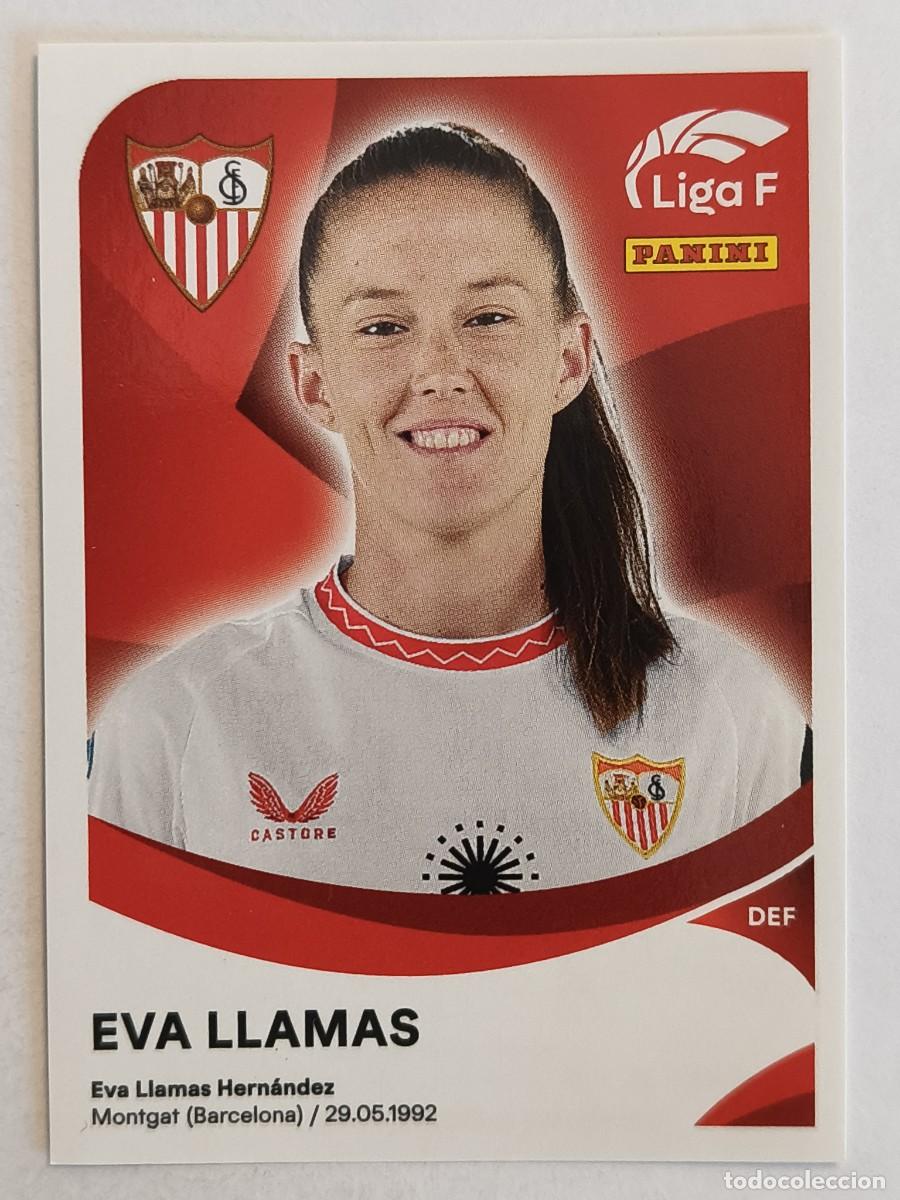 Cromos de f&uacute;tbol: #288 EVA LLAMAS (SEVILLA F.C.) LIGA F 2024/2025 PANINI