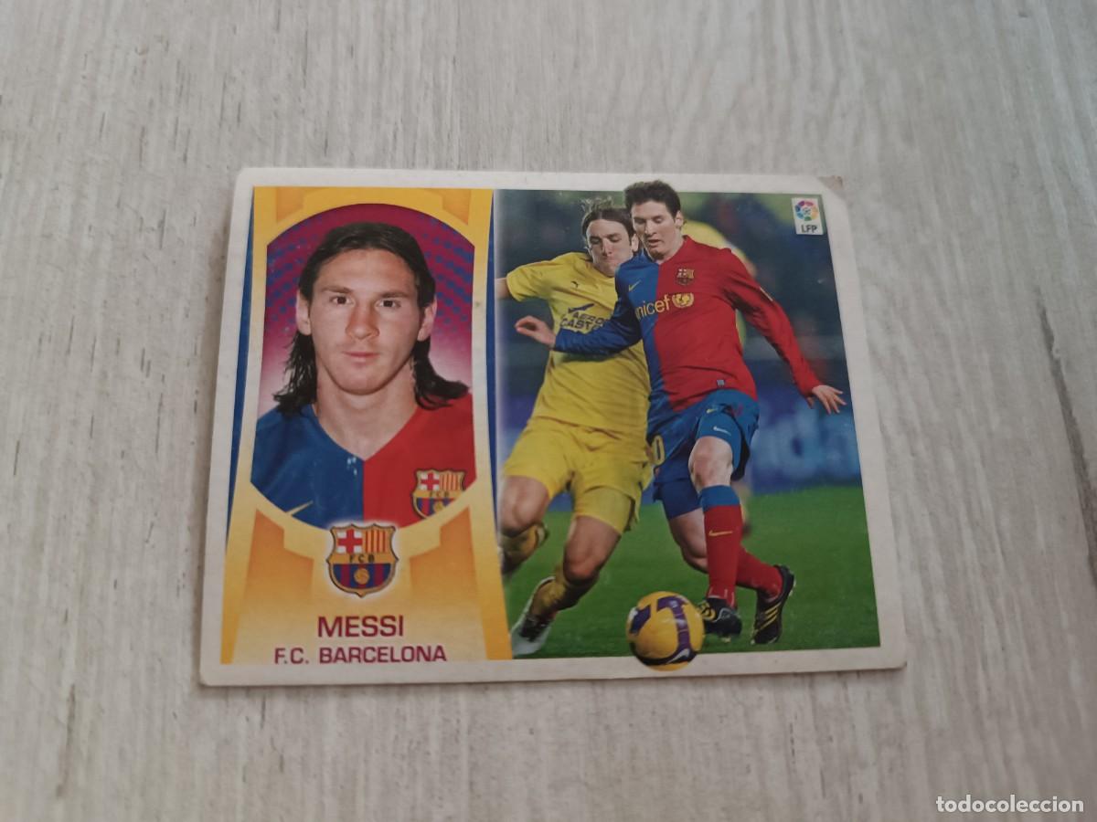 Fu&szlig;ball-Sticker: MESSI LIGA ESTE 2009 2010 09 10. NUNCA PEGADO.