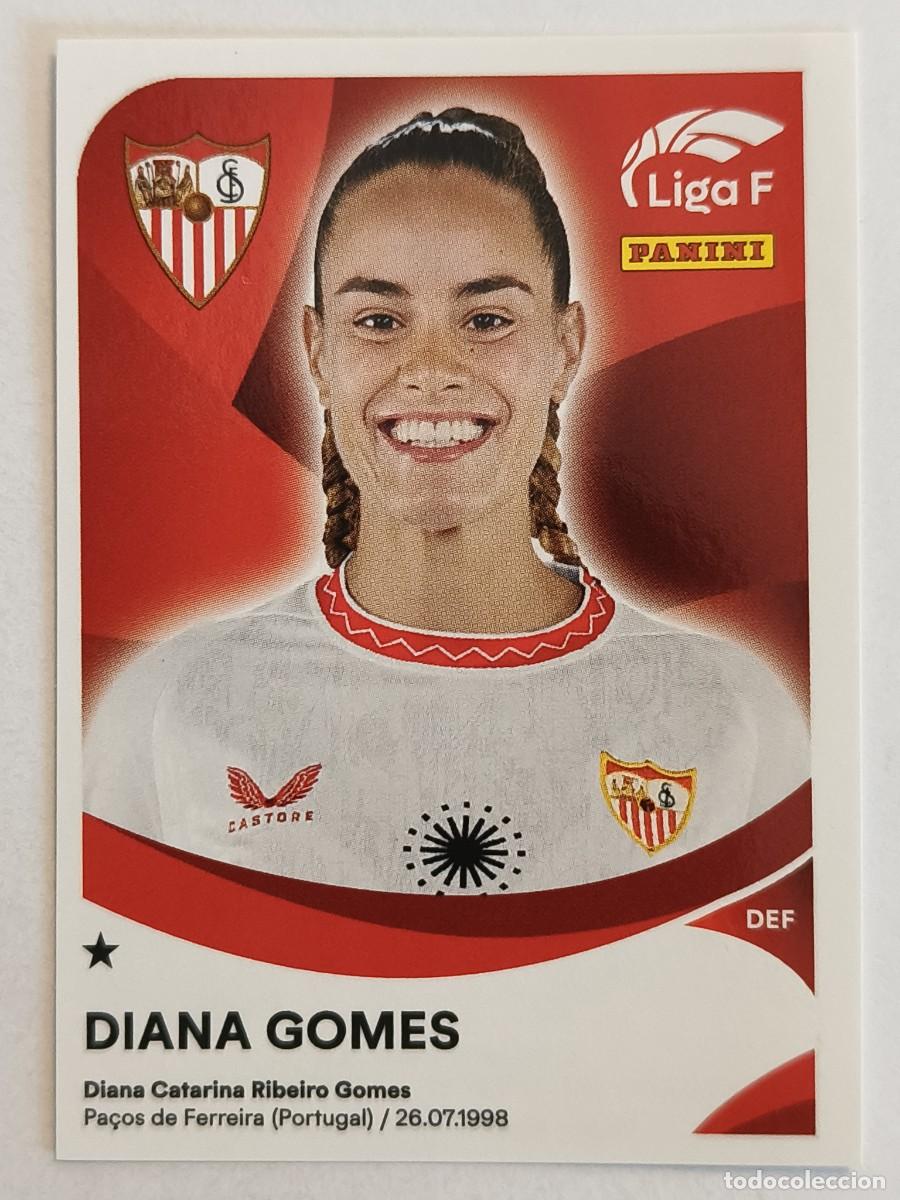 Cromos de f&uacute;tbol: #289 DIANA GOMES (SEVILLA F.C.) LIGA F 2024/2025 PANINI