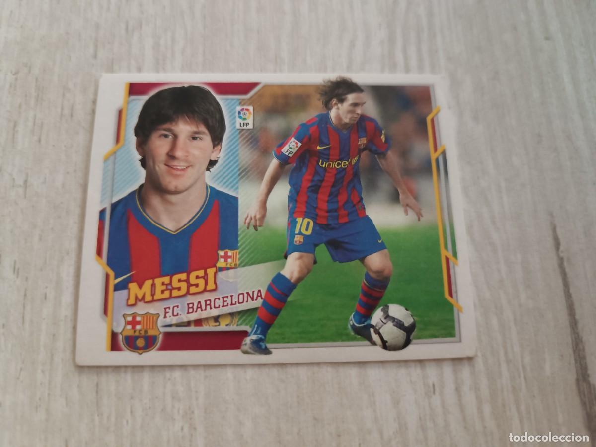 Fu&szlig;ball-Sticker: MESSI LIGA ESTE 2010 2011 10 11. NUNCA PEGADO.