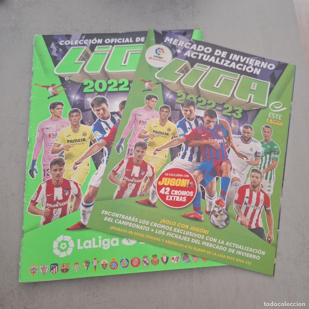 Fu&szlig;ball-Sticker: Colecci&oacute;n completa &aacute;lbum Liga Este 2022 2023 22 23 + mercado de invierno