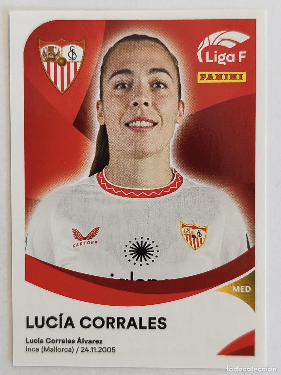 Cromos de f&uacute;tbol: #291 LUCIA CORRALES (SEVILLA F.C.) LIGA F 2024/2025 PANINI