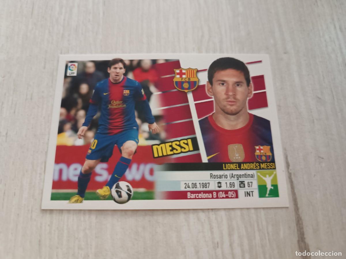 Fu&szlig;ball-Sticker: MESSI LIGA ESTE 2013 2014 13 14. NUNCA PEGADO.