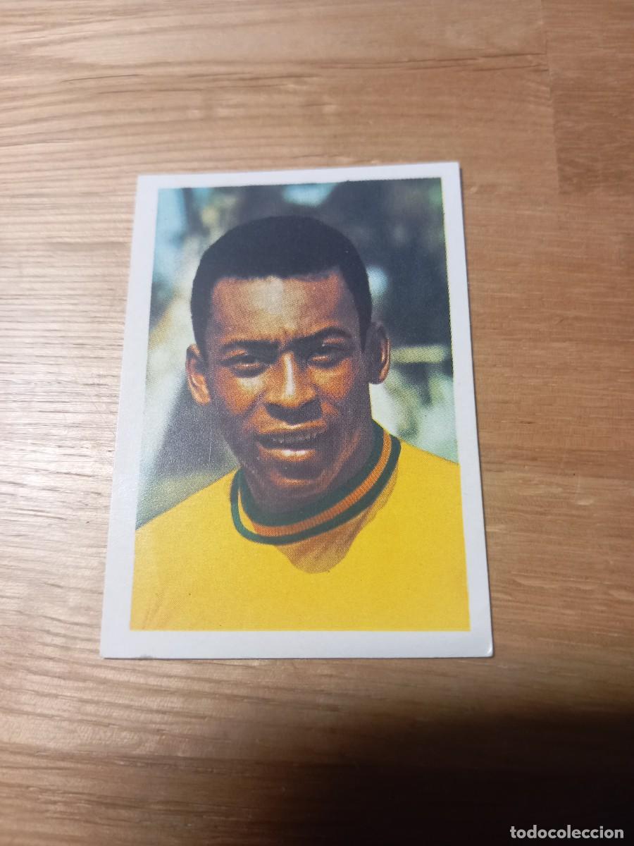Cromos de f&uacute;tbol: Pele Brasil cromo munich 74