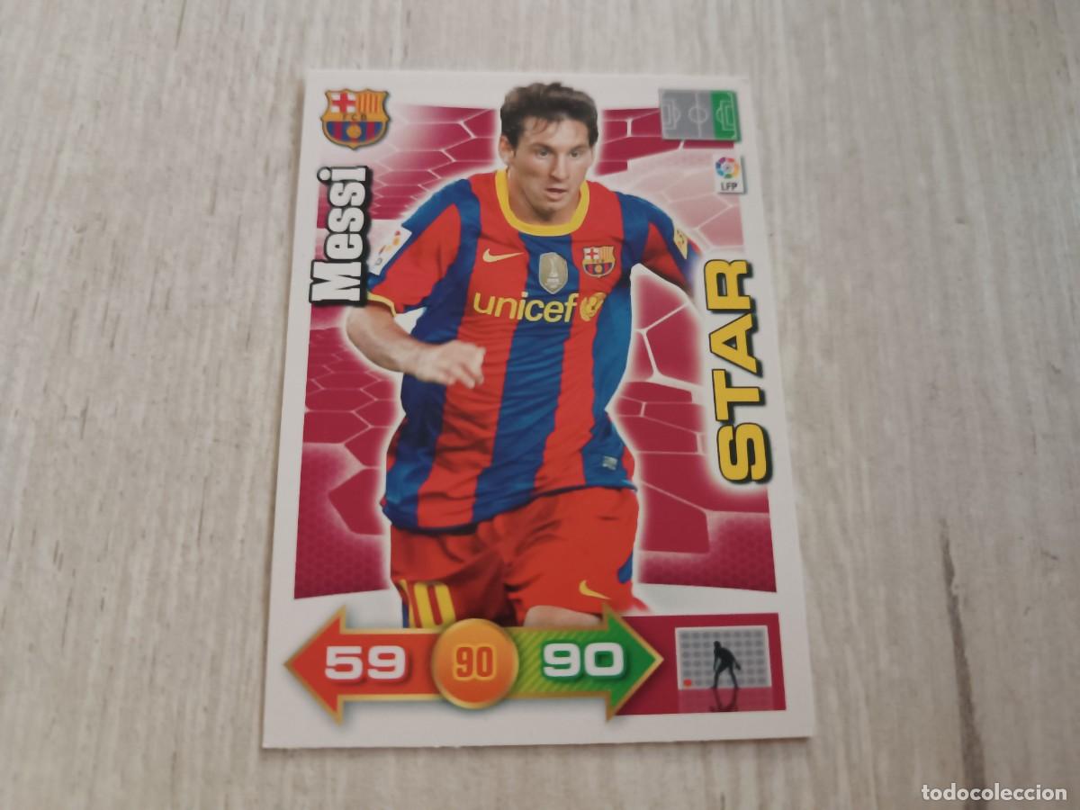 Figurine di Calcio: MESSI STAR ADRENALYN 2010 2011 10 11