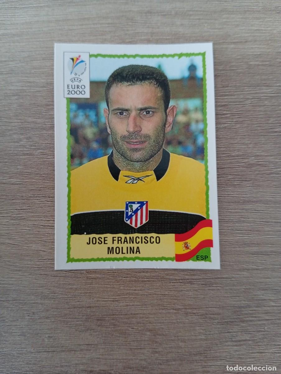 Cromos de f&uacute;tbol: JOSE FRANCISCO MOLINA 209 PANINI EURO 2000 - 00 CROMO SIN PEGAR NUNCA PEGADO