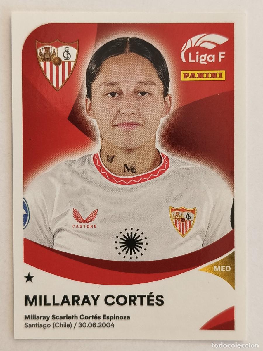 Cromos de f&uacute;tbol: #297 MILLARAY CORTES (SEVILLA F.C.) LIGA F 2024/2025 PANINI
