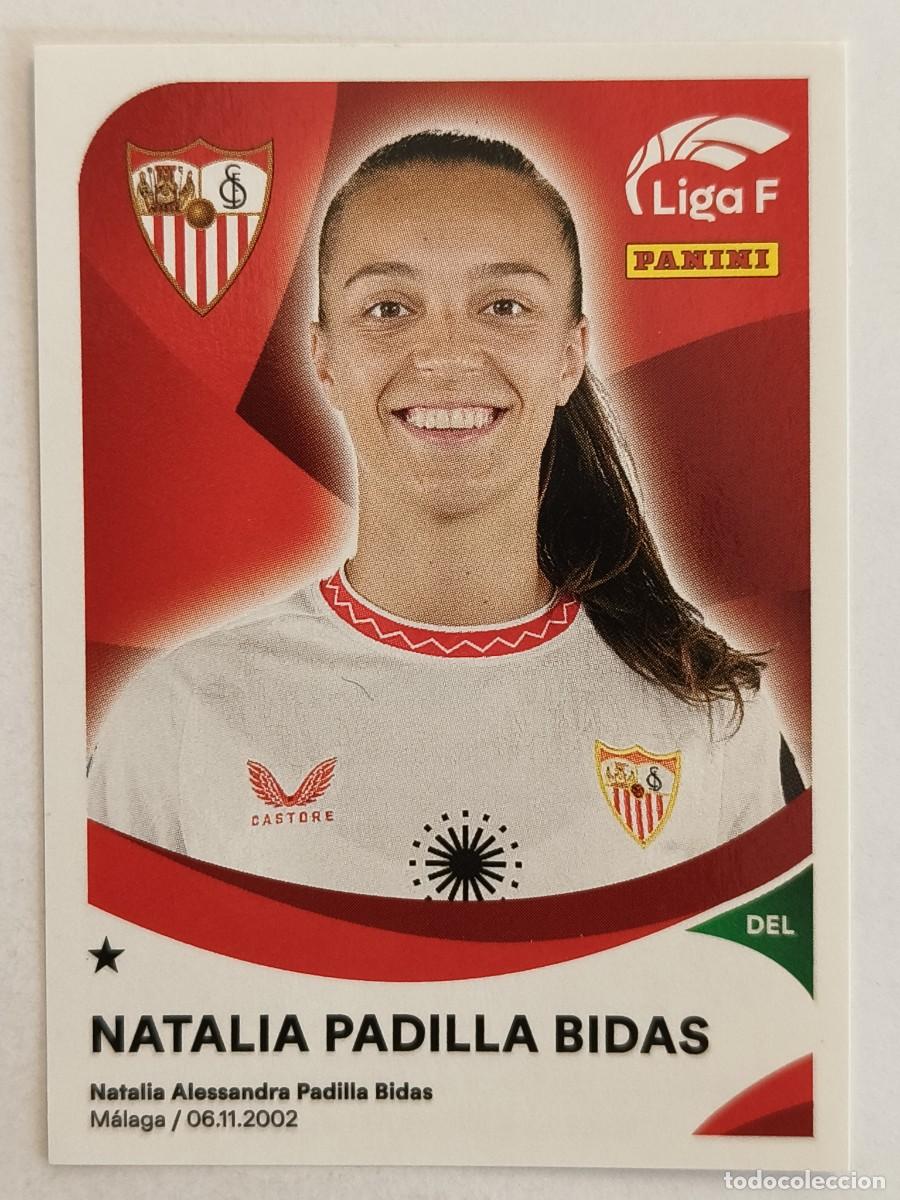 Cromos de f&uacute;tbol: #298 NATALIA PADILLA BIDAS (SEVILLA F.C.) LIGA F 2024/2025 PANINI