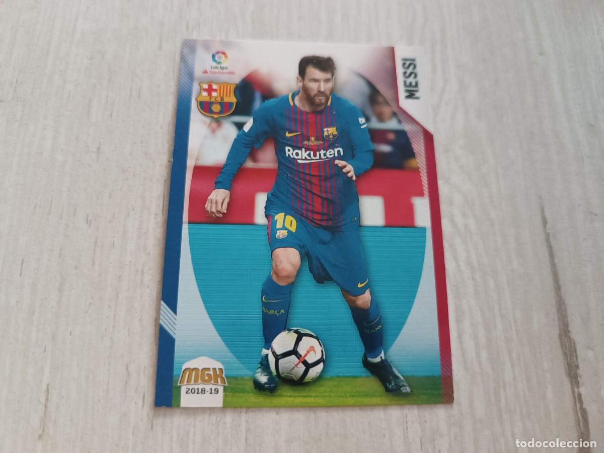 Cromos de f&uacute;tbol: MESSI MEGACRACKS 2018 2019 18 19