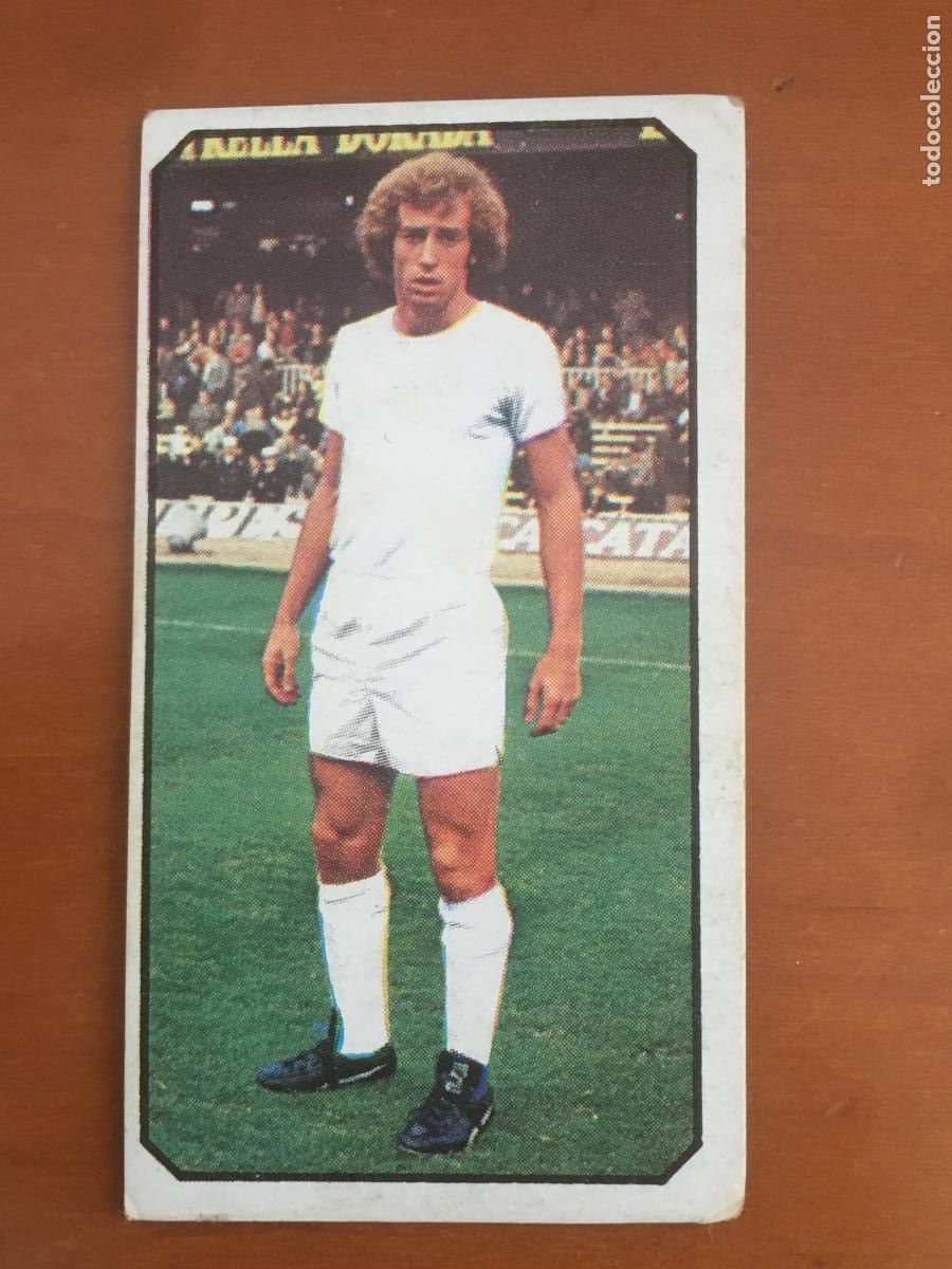 Cromos de f&uacute;tbol: wolf real madrid fichaje n&ordm; 15 liga 77 78 1977 1978 ediciones este cromo nunca pegado nuevo de sobre