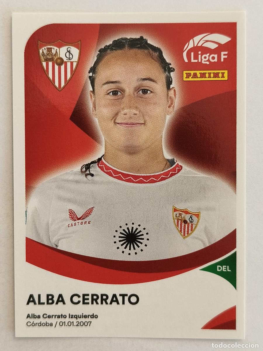 Cromos de f&uacute;tbol: #300 ALBA CERRATO (SEVILLA F.C.) LIGA F 2024/2025 PANINI