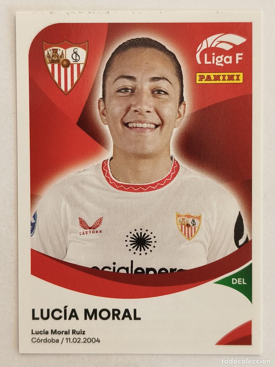 Cromos de f&uacute;tbol: #301 LUCIA MORAL (SEVILLA F.C.) LIGA F 2024/2025 PANINI
