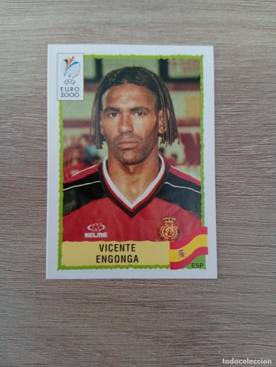 Cromos de f&uacute;tbol: VICENTE ENGONGA 198 ESPA&Ntilde;A PANINI EURO 2000 - 00 CROMO SIN PEGAR NUNCA PEGADO