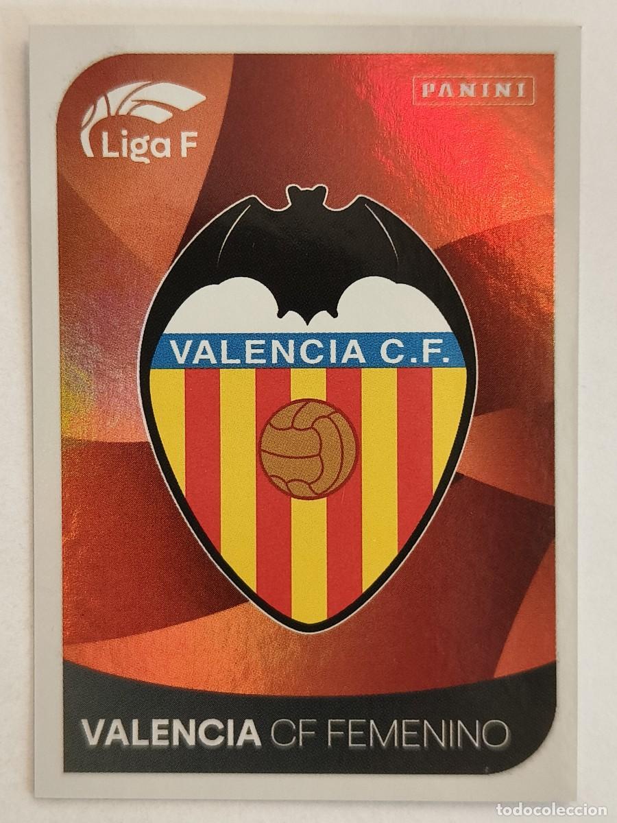 Cromos de f&uacute;tbol: #302 ESCUDO (VALENCIA C.F. FEMENINO) LIGA F 2024/2025 PANINI
