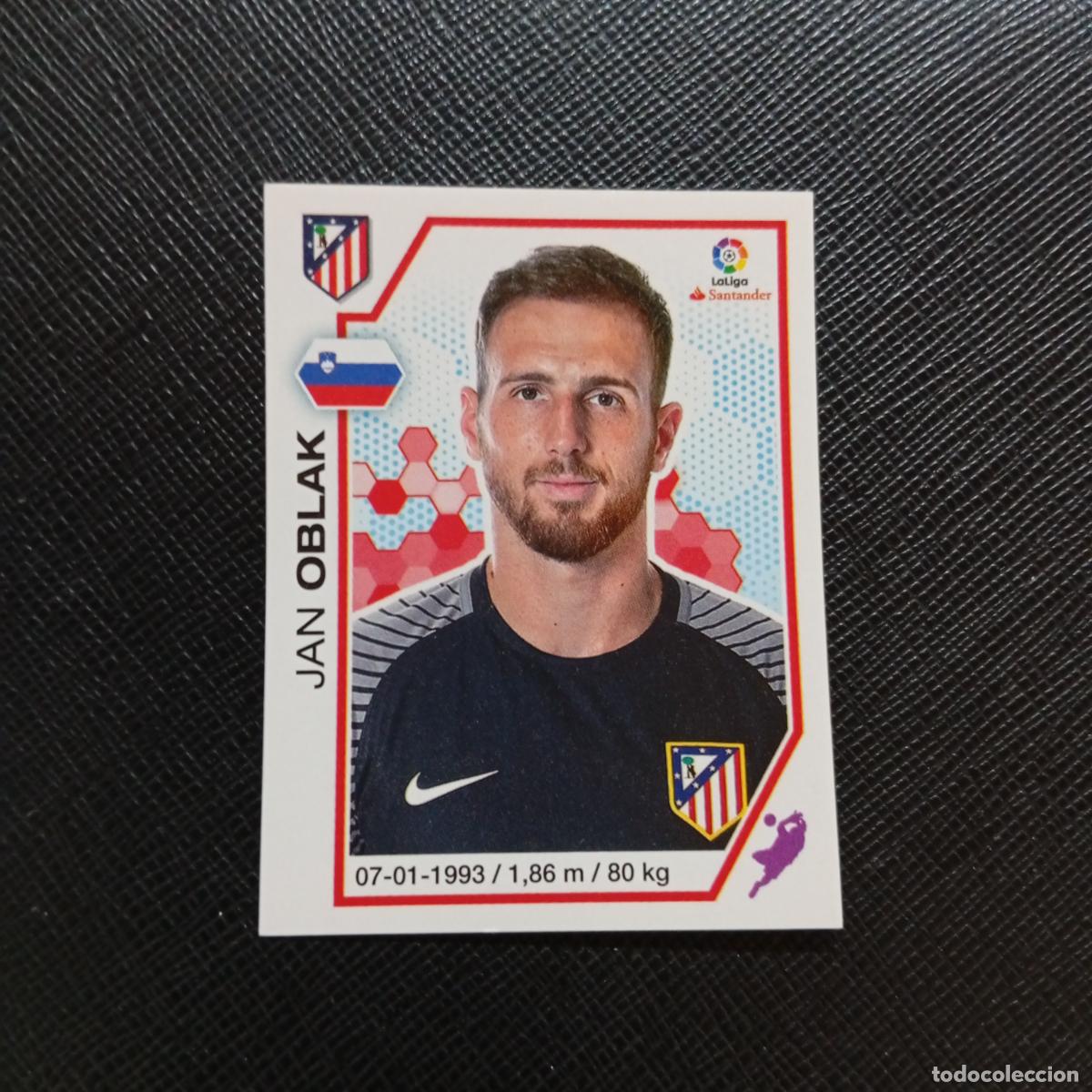 Football Stickers: 2 OBLAK AT MADRID PANINI 2016 2017 CROMO 16 17 FUTBOL LIGA - SIN PEGAR - A215 PG1