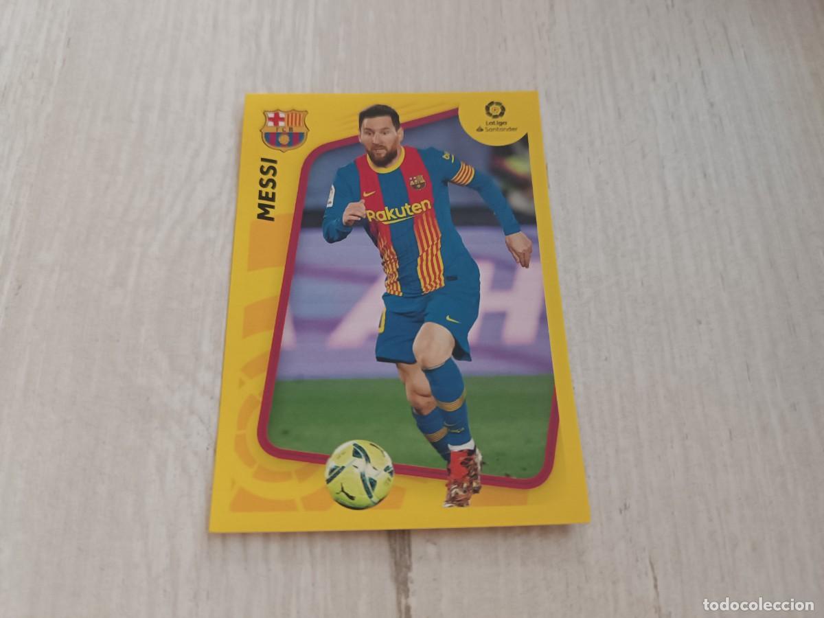 Cartes &agrave; collectionner de Football: MESSI LIGA ESTE 2021 2022 21 22. NUNCA PEGADO