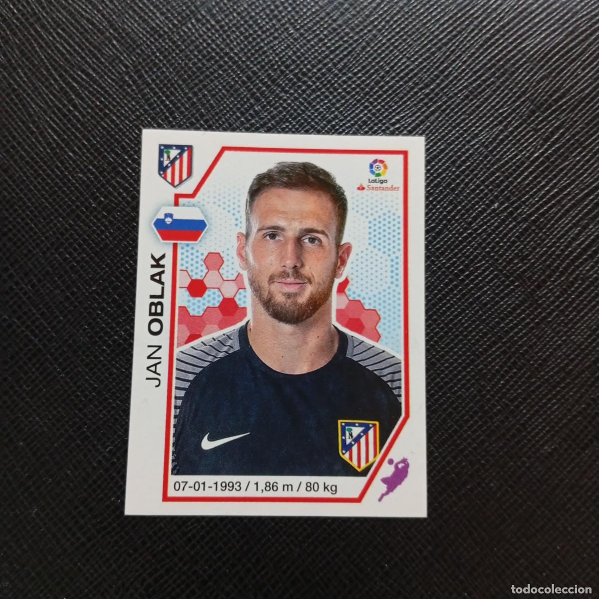 Football Stickers: 2 OBLAK AT MADRID PANINI 2016 2017 CROMO 16 17 FUTBOL LIGA - SIN PEGAR - A215 PG1 B