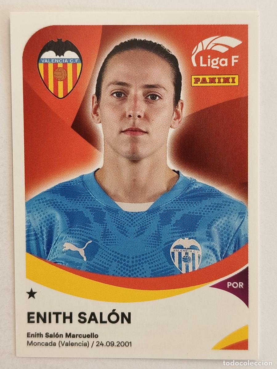 Cromos de f&uacute;tbol: #304 ENITH SALON (VALENCIA C.F. FEMENINO) LIGA F 2024/2025 PANINI