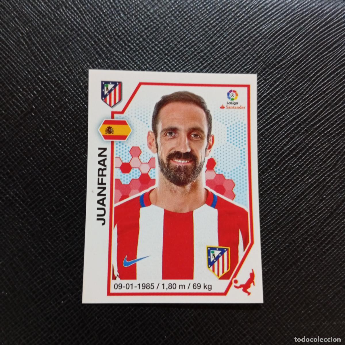 Cromos de f&uacute;tbol: 3 JUANFRAN AT MADRID PANINI 2016 2017 CROMO 16 17 FUTBOL LIGA - SIN PEGAR - A215 PG1